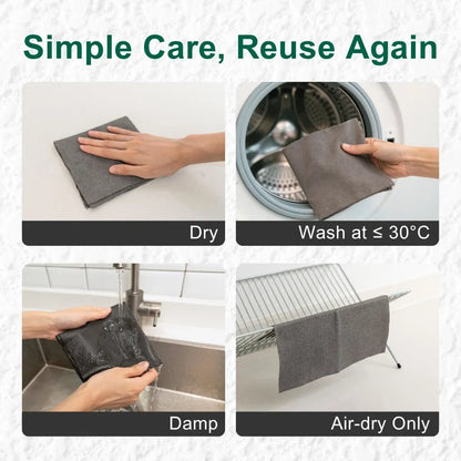 ✨ SWIVO Magic Cleaning Cloth – Wipe Instantly, Shine Effortlessly! 🧼✨